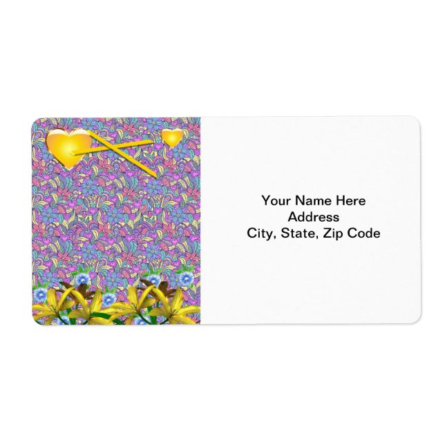 Étiquettes de la fête des mères (Devant)