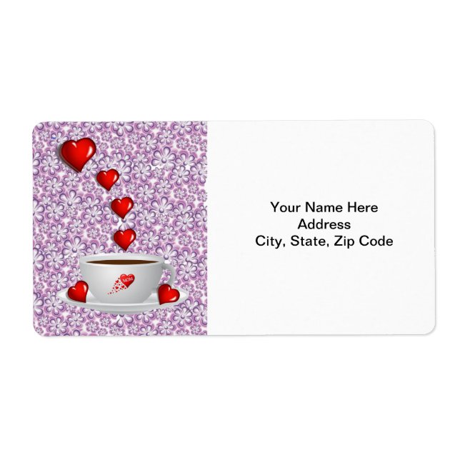 Étiquettes de la fête des mères (Devant)