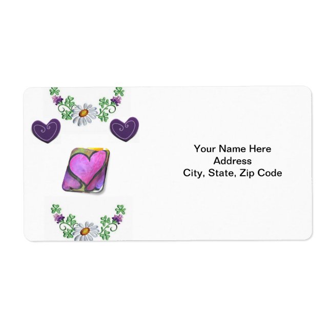 Étiquettes de la fête des mères (Devant)