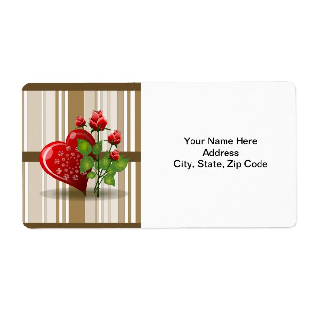 Étiquettes de la fête des mères (Devant)