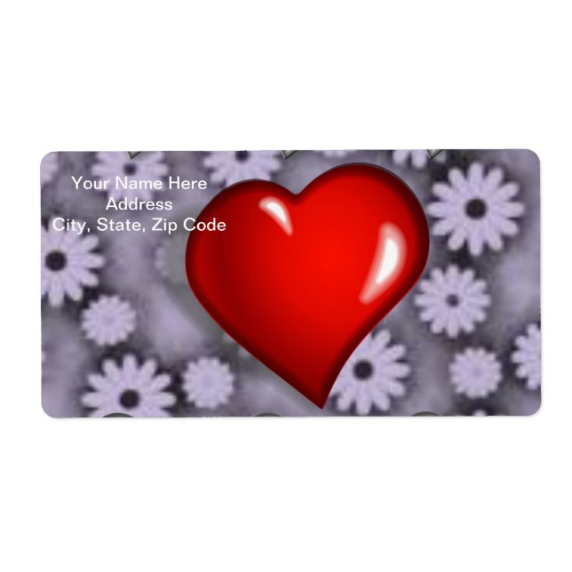 Étiquettes de la fête des mères (Devant)