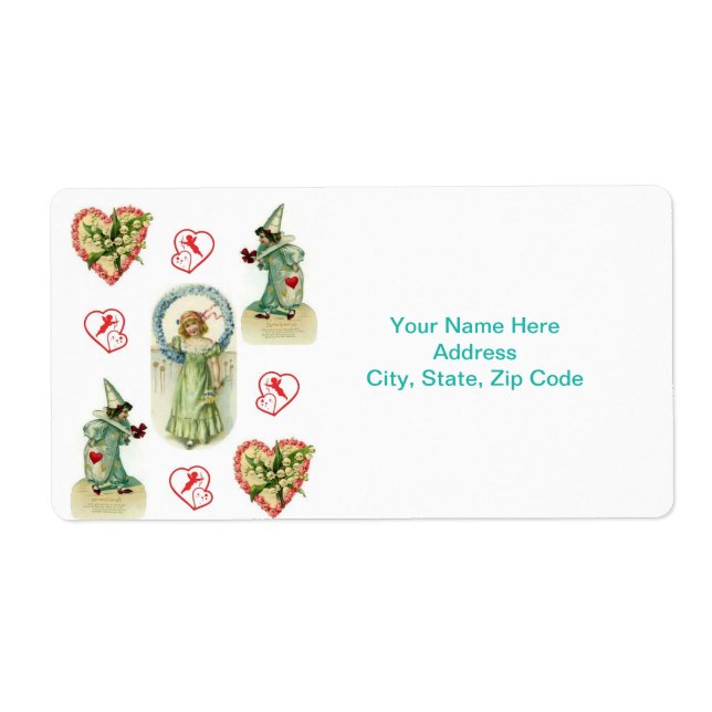 Étiquettes de la Saint Valentin (Devant)