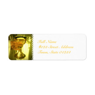 Étiquettes de messagerie de Chalice