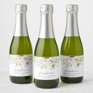 Étiquettes de mini-bouteille Eucalyptus Rose à la 