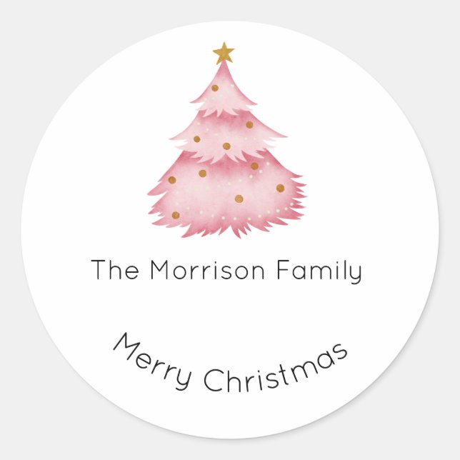 Étiquettes de Noël, Stickers de Noël, Cadeau (Devant)