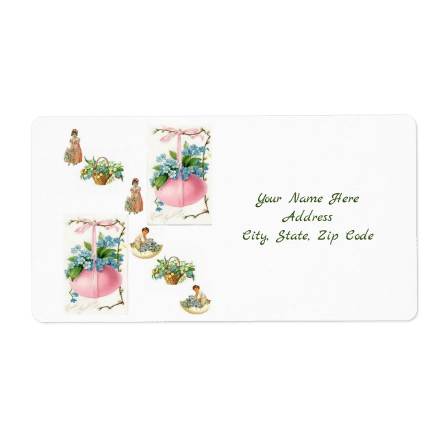 Étiquettes de Pâques (Devant)