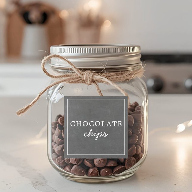 Étiquettes de pot de barre de chocolat chaud de va (Créateur téléchargé)