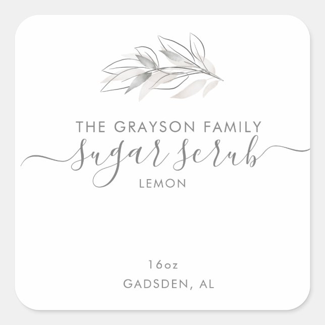 Étiquettes de produit (Devant)