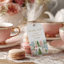 Étiquettes de remerciement pour Baby Shower « Il f