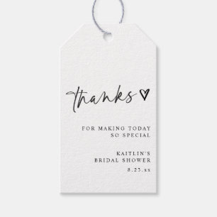 Étiquettes de Remerciement pour Cadeaux de Mariage