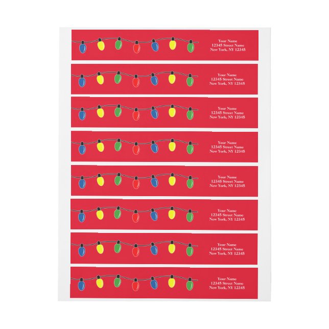 Étiquettes de réveil par téléphone (Feuille)