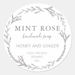 Étiquettes de savon personnalisables