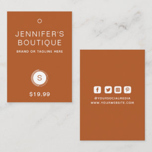 Étiquettes de vêtements Étiquettes suspendues Peti