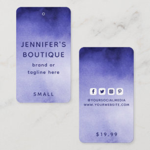 Étiquettes de vêtements Petite entreprise Luxe Pri