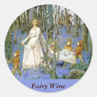 Étiquettes de vin de fée