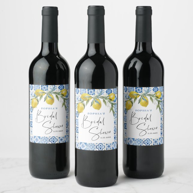 Étiquettes de vin pour enterrement de vie de jeune (Bouteilles)