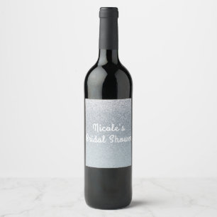 Étiquettes de vin pour une soirée glamour avec pai