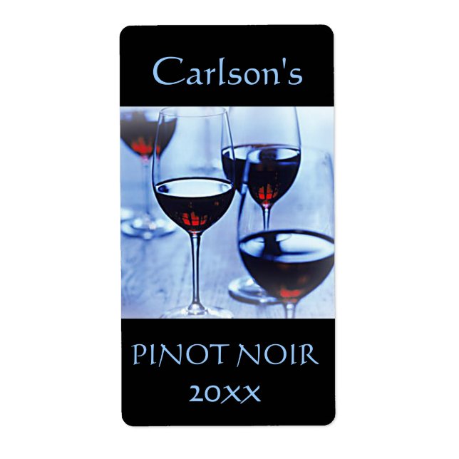 Étiquettes de vins maison (Vertical) (Devant)
