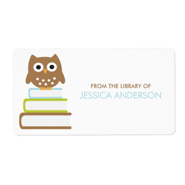 Étiquettes des plaques de réservation Smart Owl (Devant)