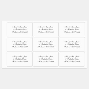 Étiquettes d'expédition customisés
