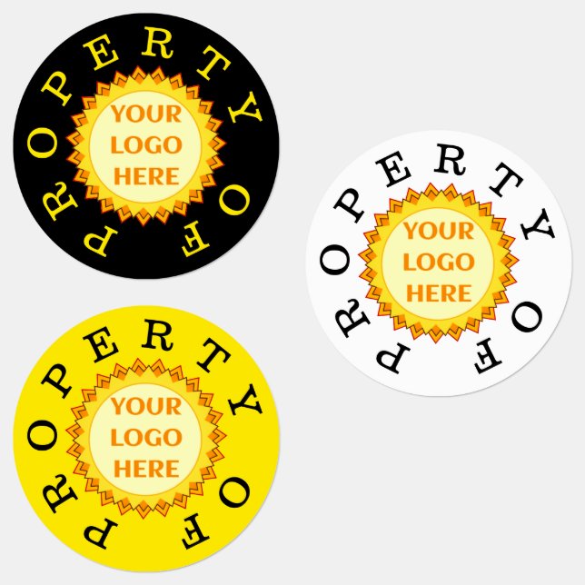Étiquettes d'identification des propriétés du logo (Groupe)