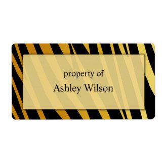 Étiquettes d'impression Tiger