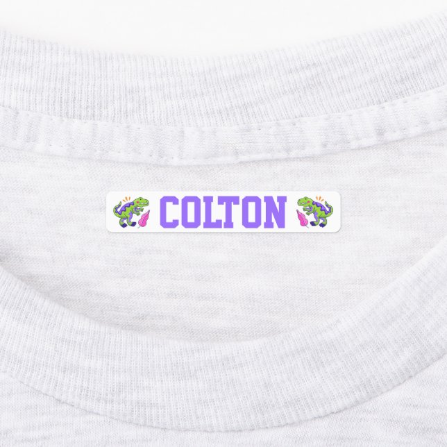 Étiquettes Dinosaures (Apposé)