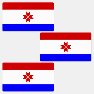 Étiquettes Drapeau de la Mordovie