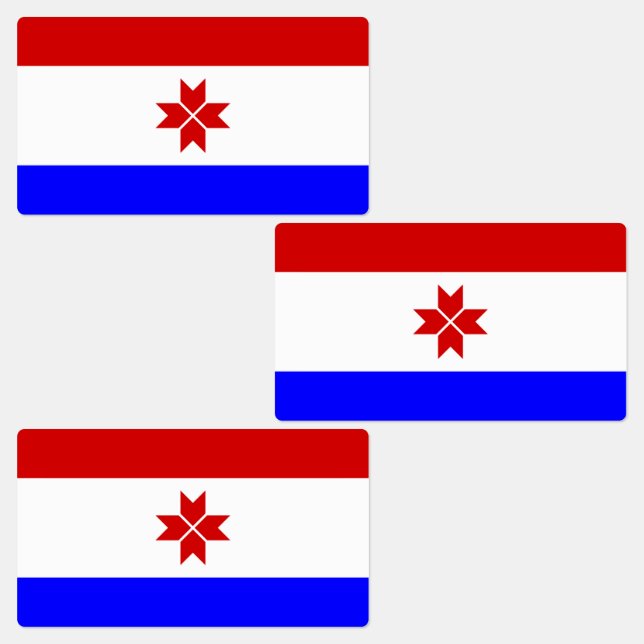Étiquettes Drapeau de la Mordovie (Groupe)