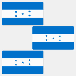Étiquettes Drapeau du Honduras