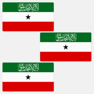 Étiquettes Drapeau du Somaliland