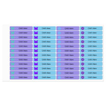 Étiquettes du nom de l'enfant pour l'école/étanche