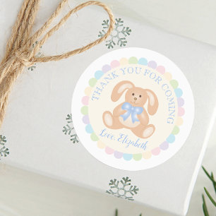 Étiquettes Élégant Lapin Lapin Anniversaire de enfant Party M