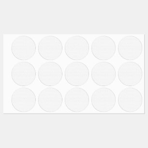 Étiquettes Ensemble de dessous de verre ronds à motif pois ar