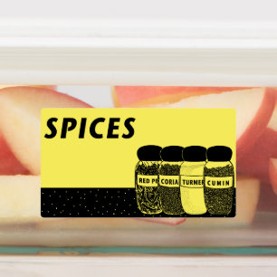 Étiquettes Épices