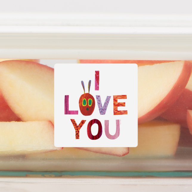 Étiquettes Eric Carle | Caterpillar I Love You (Apposé)