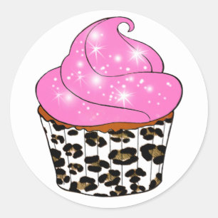 Étiquettes et autocollants Cupcake