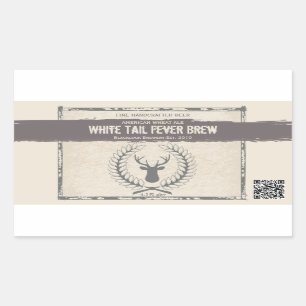 Étiquettes faits sur commande grunges de bière d