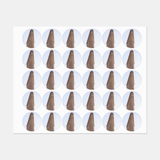 Étiquettes Flatiron building  (Feuille)