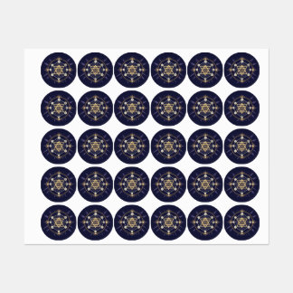Étiquettes Flower of Infinity — Sacred Geometry Celestial