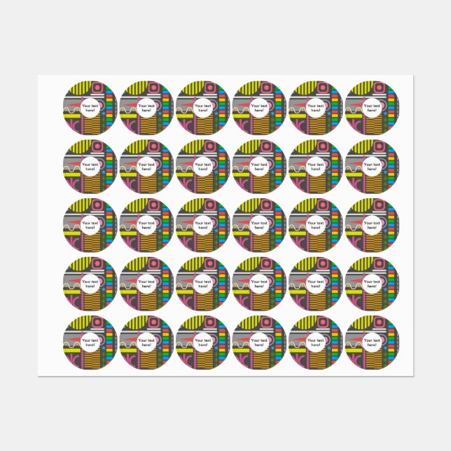 Étiquettes Formes diverses (Feuille)