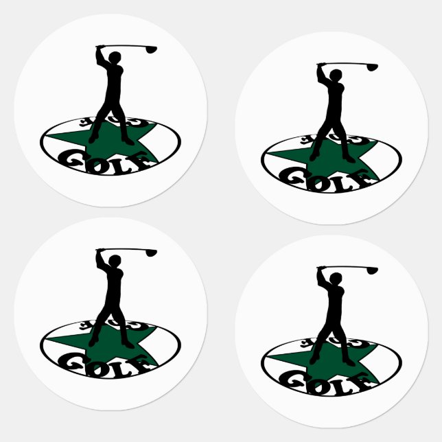 Étiquettes Golf - un jeu merveilleux (Groupe)