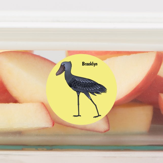 Étiquettes Illustration d'oiseau de cordonnier (Apposé)