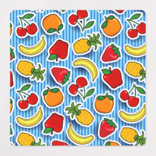 Étiquettes Imaginaire de fruits