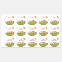 Jolie invitation d'anniversaire d'animaux de ferme