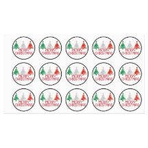 Joyeux Arbres Spiraux de Noël