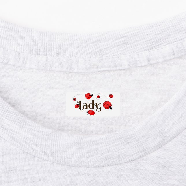 Étiquettes Ladybug (Apposé)