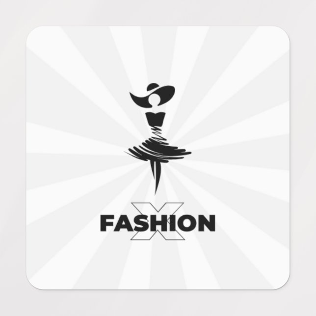 Étiquettes Logo De Mode Pour Vêtements (Design 1)
