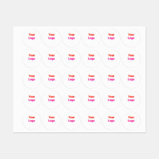 Étiquettes Logo personnalisé simple et élégant ici société cl