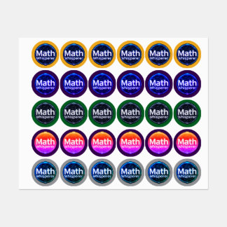 Étiquettes Math Enseignant Math Whisperer
